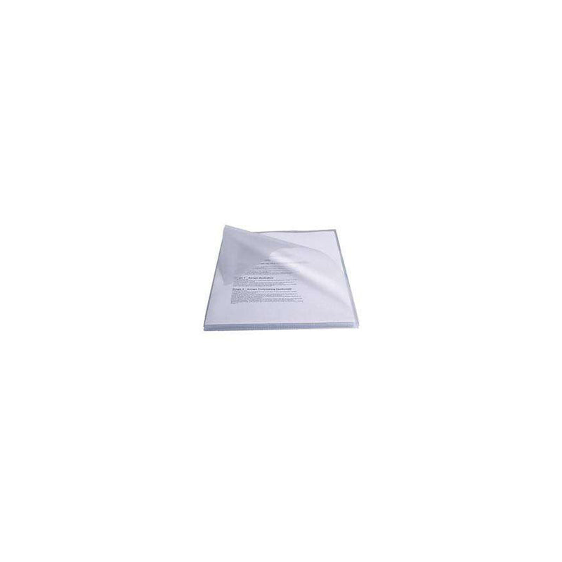 Esselte Caja de 50 Dossiers Uñero PVC 250 Micras - Tamaño Folio - Transparente