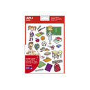 Apli Gomets Tematicos la Escuela - 312 Unidades - Adhesivo Removible - Ilustraciones Educativas - Formato Ideal para Escuelas - Cumple Normas EN-71 y FSC - Adhesivo Base Agua - Libre de Disolventes - Colorido