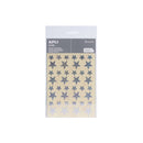 Apli Bolsa de Gomets Estrella - 12.5mm x 19.5mm - Holograficos con Adhesivo Permanente - 3 Hojas y 120 Gomets - Cumplen Normas EN-71 y FSC - Adhesivo Base Agua - Papeles ECF - Materiales 100% Reciclables