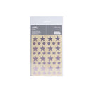 Apli Gomets Estrella Holograficos - Tamaño 12.5mm y 19.5mm - Adhesivo Permanente - 120 Gomets por Bolsa - Desarrollo de Habilidades y Creatividad - Rosa Holografico