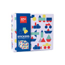 Apli Kids Juegos de Gomets Vehiculos - 200G Laminas Ilustradas - Gomets Removibles Geometricos - Alto Valor Didactico - Diseño Exclusivo de Caja de Carton - Recomendado para Niños a Partir de 3 Años