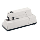 Rapid 90Ec Grapadora Electrica Classic - Grapa hasta 30 Hojas - Carga Frontal - Grapas 44/6-7mm - Blanco/Negro