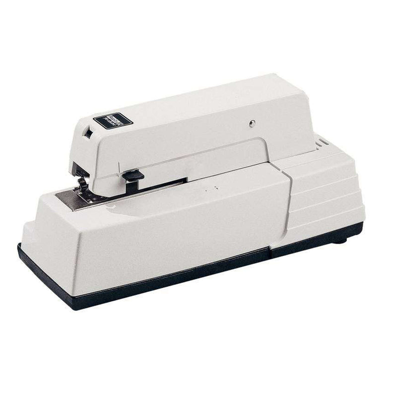 Rapid 90Ec Grapadora Electrica Classic - Grapa hasta 30 Hojas - Carga Frontal - Grapas 44/6-7mm - Blanco/Negro