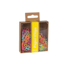 Apli Fluor Collection Pack de 100 Clips de Colores Fucsia, Amarillo, Naranja y Turquesa