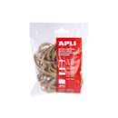 Apli Gomas Elasticas de Caucho Natural - Ø 160 x 5mm - Gran Elasticidad y Resistencia - Contenido 100 G
