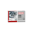 Novus 24/8 Super Caja de 1000 Grapas 24/8 Galvanizadas