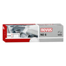 Novus NE 6 Caja de 5000 Grapas NE 6 Galvanizadas para Grapadoras Electricas