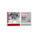 Novus Nº 10 Super Caja de 1000 Grapas Nº 10 Galvanizadas