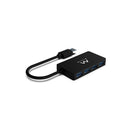 Ewent Hub USB3.2 Gen 1 USB-A de 4 Puertos - Alimentado por USB - Color Negro