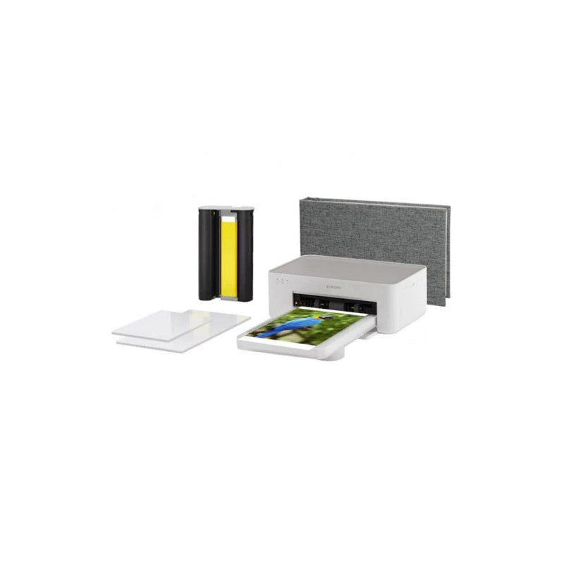 Xiaomi Instant Photo Printer 1S Set Impresora Fotografica WiFi - Incluye: Cinta para 20 Hojas, Papel Fotografico de 3”, Papel Fotografico de 6” y Album de 50 pag.