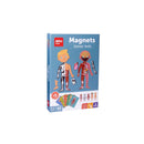 Apli Juego Magnetico del Cuerpo Humano - Ayuda a Familiarizarse con el Cuerpo Humano - 63 Piezas Magneticas y 15 Fichas - Recomendado para Niños a partir de 5 Años