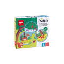 Apli Puzle Secreto de Perros - Diseño Infantil y Colorido - Incluye Gafas Magicas y Poster - Piezas Resistentes y Seguras - Fomenta Habilidades Cognitivas y Motrices