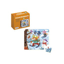 Dohe Puzzle Infantil de 20 Piezas - Tematica La Nieve - Fabricado en Doble Capa de Carton - Capa Intermedia de Contrachapado - Estimula la Imaginacion - A partir de 2 Años y Medio