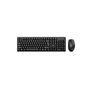 Ewent Pack Inalambrico 2.4hz KB+RATON - Teclado de Oficina - Receptor USB-A - 1 Bateria AAA (Incluida) - Color Negro