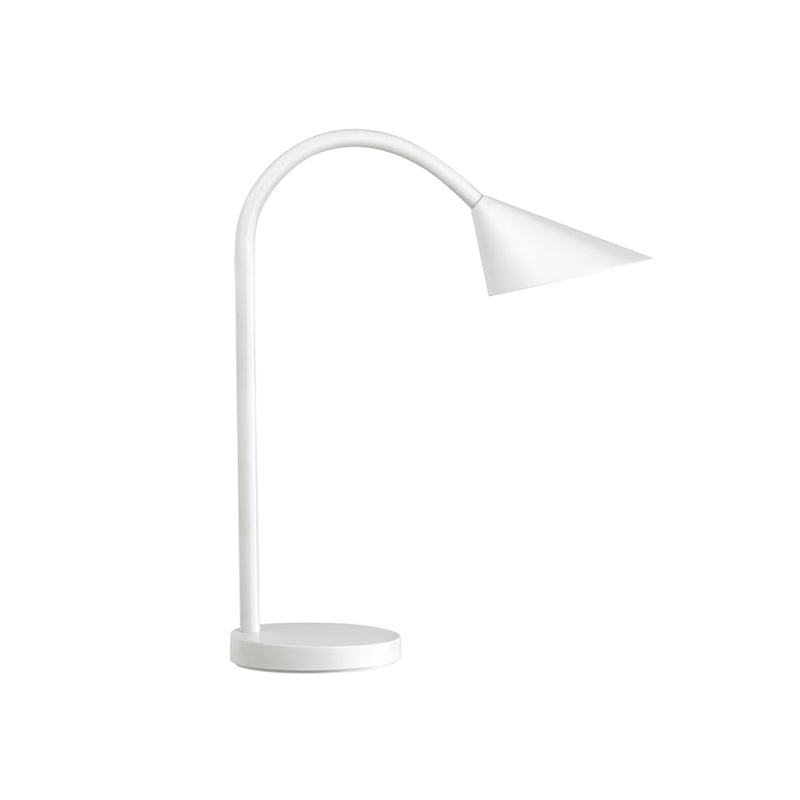 Unilux Lampara de Escritorio LED Sol - Luz LED Brillante - Diseño Moderno y Elegante - Regulable en Intensidad - Ahorro de Energia - Color Blanco