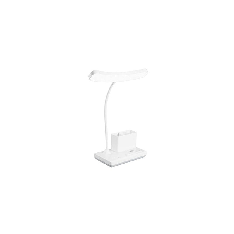 XO OZ11 Lampara LED con Bateria - 3 Temperaturas de Luz - Organizador - Color Blanco
