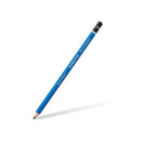 Staedtler Mars Lumograph 100 Lapiz de Grafito Hexagonal - Mina 8B - Resistencia a la Rotura - Madera de Bosques Sostenibles