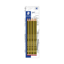 Staedtler Noris 120 Pack de 6 Lapices de Grafito Hexagonales HB - Resistencia a la Rotura - Madera de Bosques Sostenibles