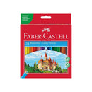 Faber-Castell Classic Colour Pack de 24 Lapices de Colores Hexagonales - Resistencia a la Rotura - Colores Surtidos