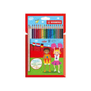 Stabilo Color Pack de 18 Lapices de Colores - Mina de 2.5mm - Ideal para el Colegio - Colores Surtidos