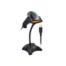 Ewent EW3400 Lector Codigo de Barras 1D Laser - Conector USB -150 Lecturas por segundo - Base Manos libres - Color Negro