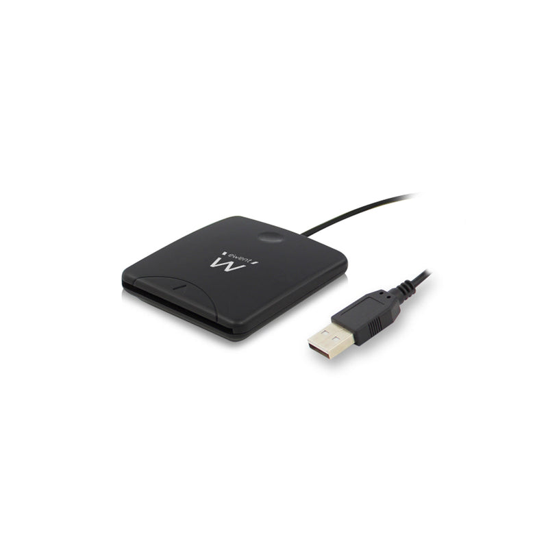 Ewent Lector de DNIe USB - Tarjetas Inteligentes - Color Negro