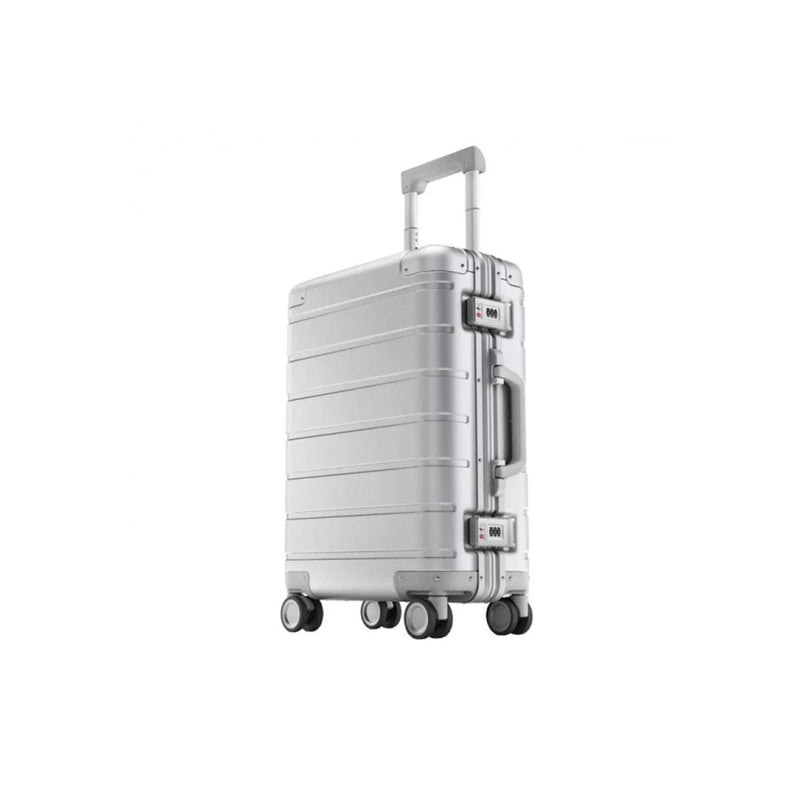 Xiaomi Metal Carry-on Maleta con Ruedas Luggage 20" 31L - Asa Ajustable 4 Niveles - Cerradura Doble Aprobada por la TSA - Ruedas 360º - Fabricada en Aluminio y Magnesio - Color Plata