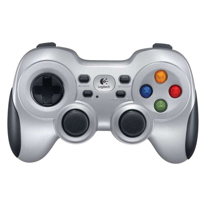 Logitech F710 Mando/Gamepad Inalambrico USB - Para PC - 12 Botones - Color Plata/Negro