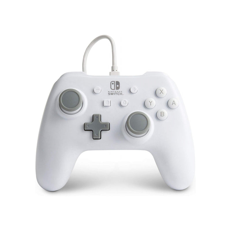 PowerA Mando con Cable para Nintendo Switch - Color Blanco