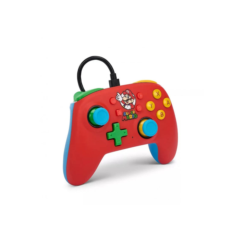 PowerA Mando con Cable Nano para Nintendo Switch - Mario Medley