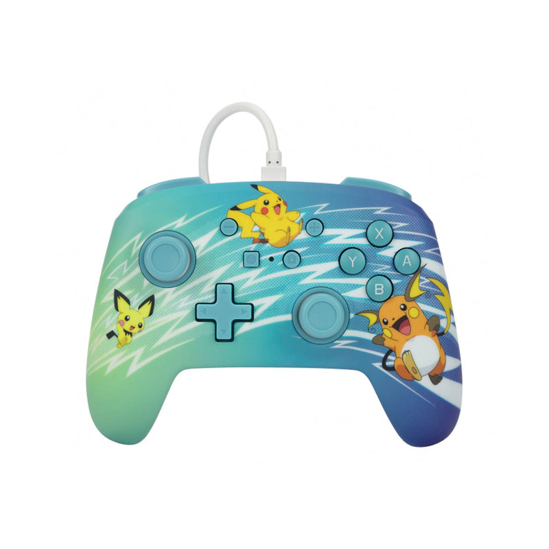 PowerA Mando con Cable Enhanced para Nintendo Switch - Pikachu Evolution