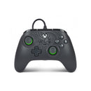 PowerA Mando con Cable Advantage para Xbox Series X|S -  Green Hint
