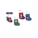 Bismark Pack de 3 Calcetines Decorativos Reyes Magos - Con Cinta para Colgar