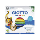 Giotto Make Up Classic Pack con 6 Lapices Cosmeticos - Se Lava con Agua - Dermatologicamente Testado - Colores Clasicos Surtidos