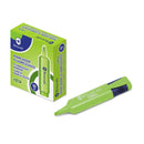 Bismark Marcador Fluorescente - Punta Biselada - Clip en el Capuchon - Color Verde