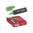 Dohe Marcadores Fluorescentes - Punta Biselada de 1-5mm - Clip en la Capucha - Apto para Todo Tipo de Papel - Color Verde
