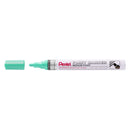 Pentel Paint Marker Marcador de Pintura - Punta Media 4.5mm - Permanente en todas las Superficies - Resistente a Luz y Agua - Cuerpo de Aluminio - Color Verde Perla