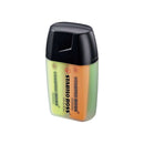 Stabilo Boss Pack de 4 Marcadores Fluorescentes - Trazo entre 2 y 5mm - Recargable - Tinta con Base de Agua - Estuche de Plastico Duro - Colores Surtidos