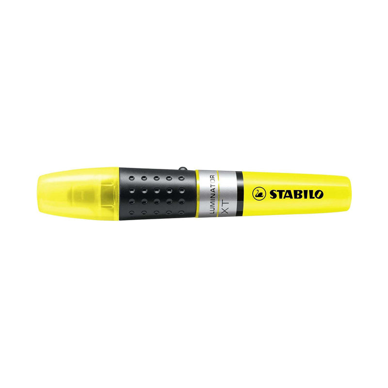Stabilo Luminator Marcador Fluorescente - Mayor Suministro de Tinta - Zona de Agarre - Trazo entre 2 y 5mm - Color Amarillo