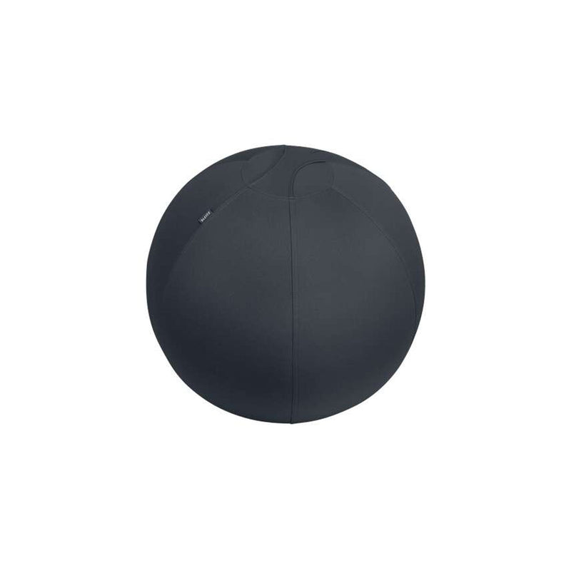 Leitz Ergo Active Balon de Asiento Antideslizante 65cm - Asa de Transporte Resistente - Carga Maxima de 150kg - Funda Lavable - Color Gris Oscuro