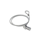 Ewent EW1241 Candado para Portatil con Combinacion - cable 1.5m - Color Plata
