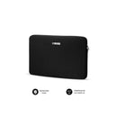 Subblim Business Laptop Sleeve Neoprene Funda para Portatiles hasta 14" - Fabricada en Neopreno - Delgada y Ligera - Doble Cremallera - Color Negro