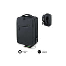 Subblim Mochila para Portatiles de 15,6" - Espacio Acolchado para Portatil - Bolsillo para Tablet - Organizadores Internos - Puerto USB - Color Negro