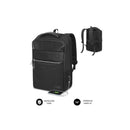 Subblim Mochila Air Padding para Ordenadores de 15,6" - Alta Proteccion con Sistema Air Padding - Resistente al Agua - Puerto USB - Color Negro