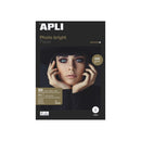 Apli Papel Fotografico Photobright A4 200g 50 Hojas