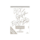 Canson Bloc para Esbozo A3 90+10 Hojas Gratis - Grano Ligero 90gr - Formato Album con Espiral Microperforado - Color Blanco Natural