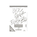 Canson Bloc para Esbozo A4 90+10 Hojas Gratis - Grano Ligero 90gr - Formato Album con Espiral Microperforado - Color Blanco Natural