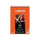 Canson XL Bloc de Croquis con 120 Hojas A4 - Espiral Microperforado - 21x29.7cm - 90g - Color Marfil