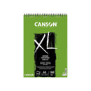 Canson XL Dessin Ligero Bloc de Dibujo con 50 Hojas A3 - Espiral Microperforado - 29.7x42cm - 160g - Color Blanco