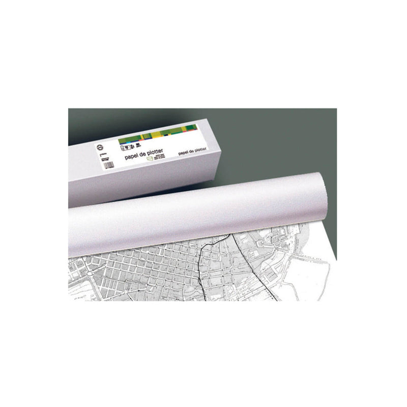 Fabrisa Plus Bobina de Papel para Plotter 90gr - Medidas 914mm x 50m